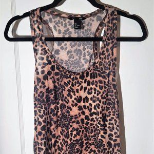 Ultralight Racerback Tank in Leopard Print